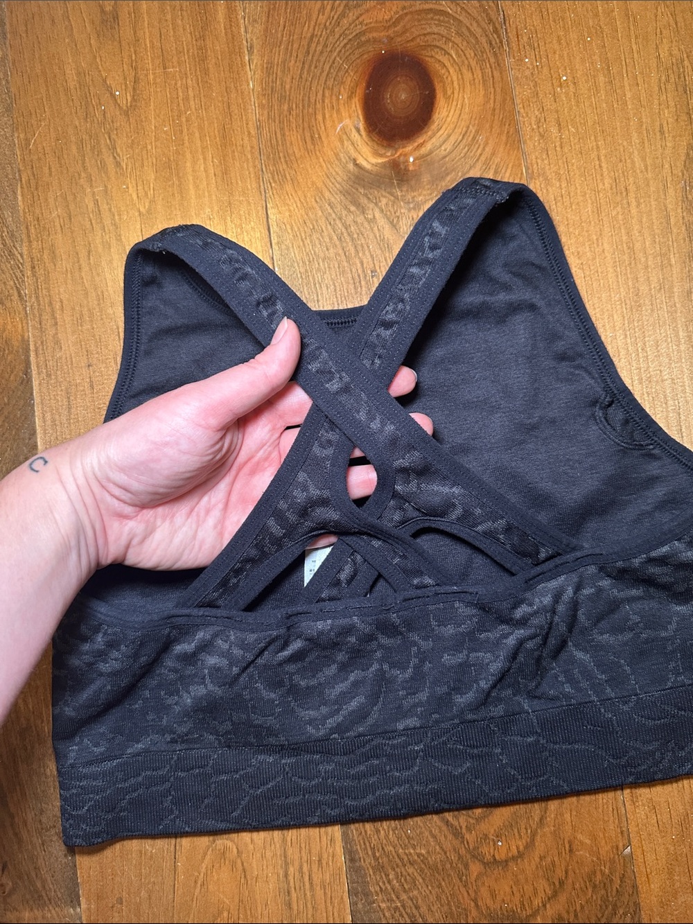 Gymshark Adapt Animal Seamless Sports Bra Large - Picture 4 of 13
